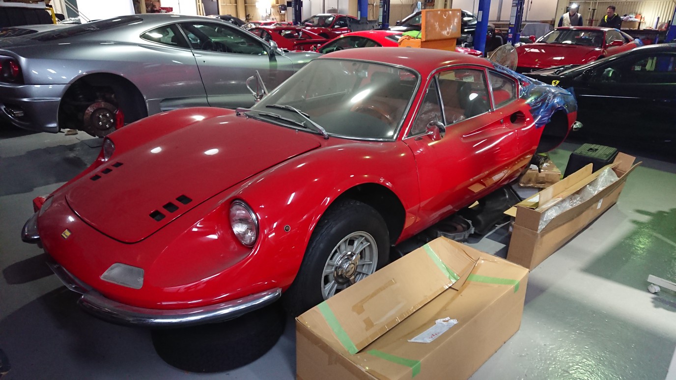 Dino 206GT オーバーホール